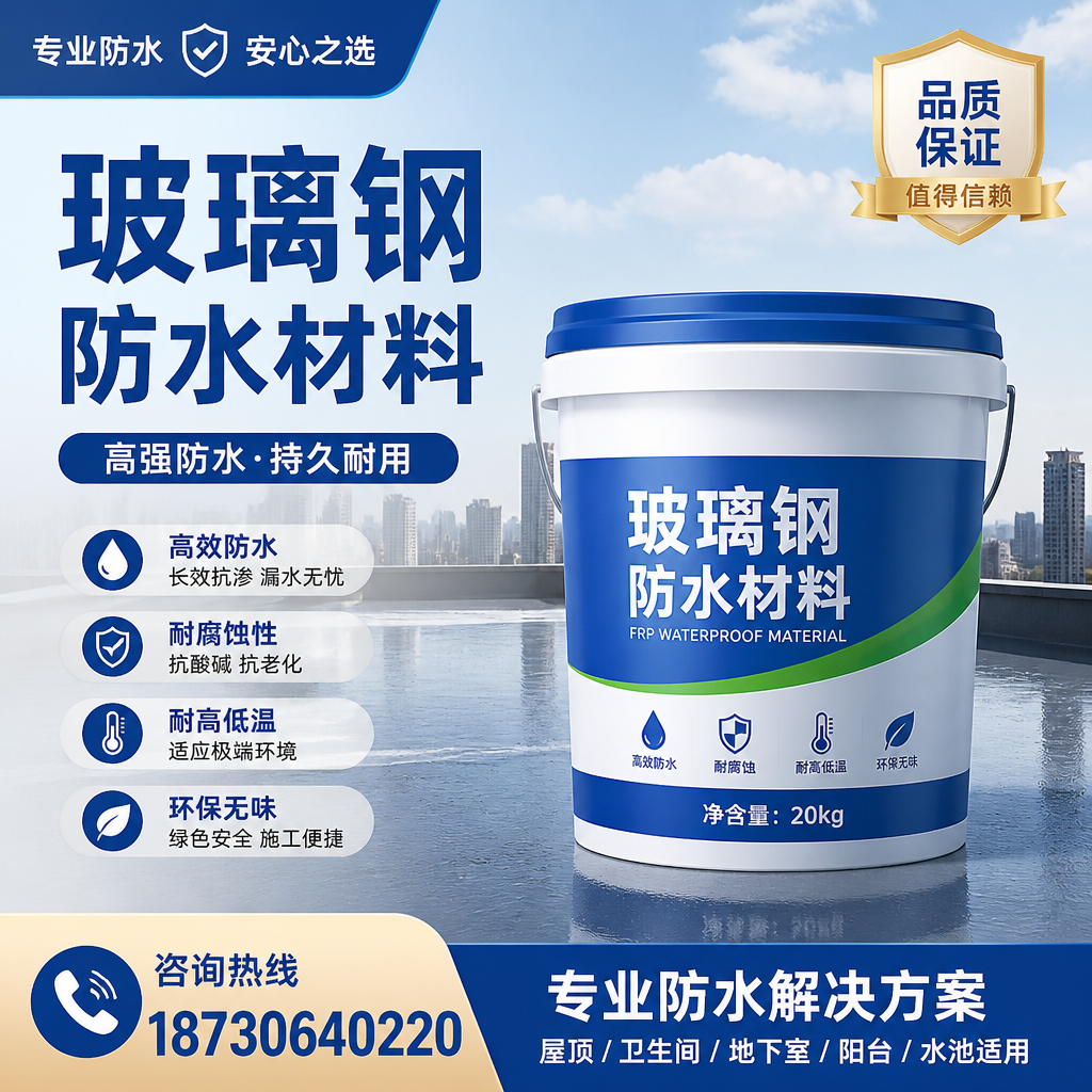 了解玻璃钢防水材料的市场趋势，桂林 企业不可不知